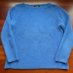 Ralph Lauren Cotton Sweater Sz L